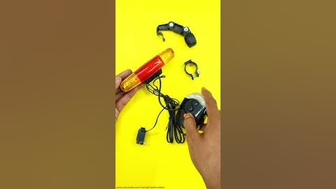 3 in1 Bicycle Bike Turn signal indicator brake tail 7 led light front rear lights.