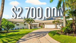 INSIDE a $2,700,000 Fort Lauderdale WATERFRONT Home with DIRECT Ocean Access