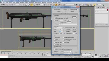 3DS Max Weapon Export Tutorials Part 4 of 5 - Cameras, Lights and Grouping