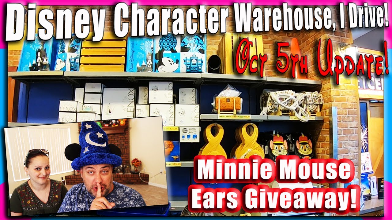 Disney's Character Warehouse I Drive Update! | 10-5-2019