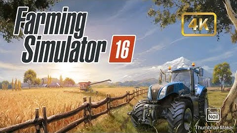 Farming Simulator 16 (By GIANTS Software GmbH) - iOS / Android - Gameplay Video
