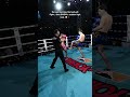 He kept hunting the body all fight… then BOOM, a sudden high kick. 😳🦿#shorts #muaythai