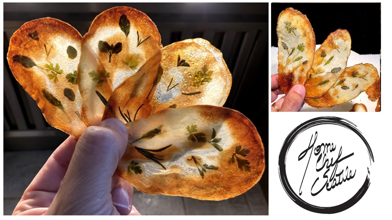 Windowpane Potato Chips with Herbs YouTube