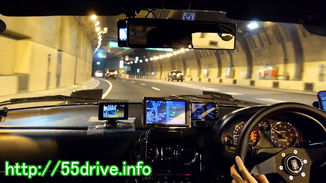 レーダー探知機 地下トンネル性能比較！ZERO800V vs AR-212EA（VA-710E）