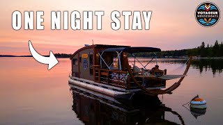 I Spent One Night On A LUXURY Houseboat | Cooking & Fishing