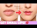 Get Small Heart Shaped Lips With This Exercise! 💋 | Fix Big Lips, Sagging Jowls