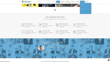 Canvas - Responsive Joomla Corporate Template