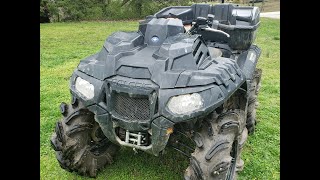 Kfi Winch Install On 2019 Polaris Sportsman Highlifter 850