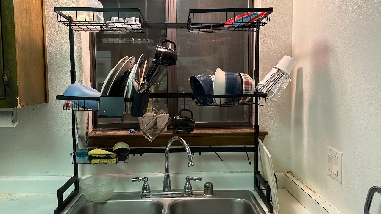Rose In USA  is live! Over sink dish rack installation instructions