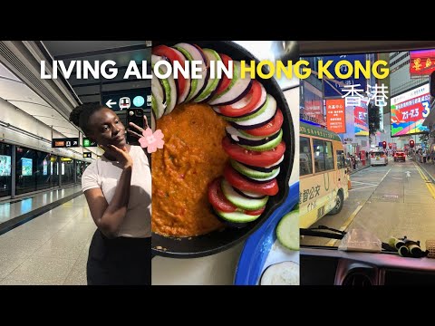 Living in Hong Kong 🍃making ratatouille for the first time, grocery shopping, living alone diaries