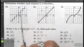 Relations: Ordered Pairs, Tables, Graphs, Mappings.