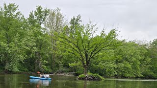Kayaking, fishing and camping Tippecanoe river.#Tippecanoe river #outdoors #fishing #Indiana 