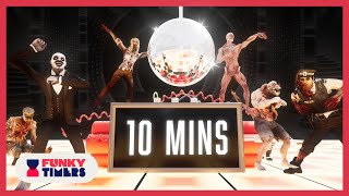 10 Minute Zombie Disco Countdown Timer Bomb 🎃💀💣 Details