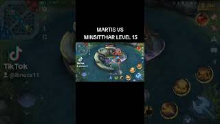 Martis Vs Minsitthar Level 15 Full Basic Attack