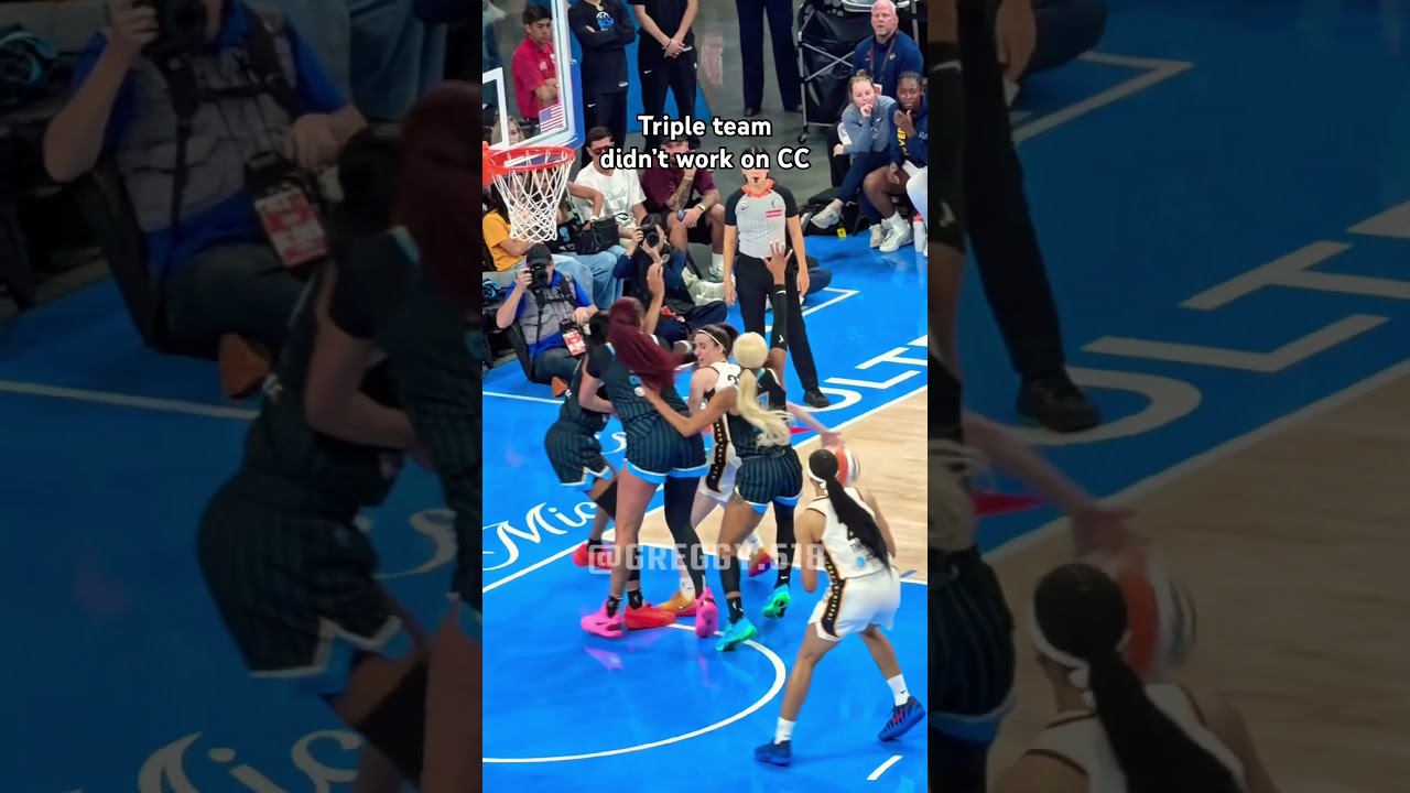 ⁣CC went behind the back #caitlinclark #basketball #wnba