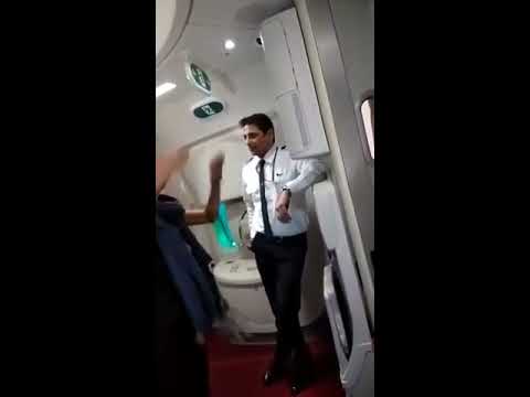 Drunk woman got aggressive at the crew during Air India flight to London
