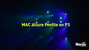 Martin P3 Control | Controlling MAC Allure Profiles with P3