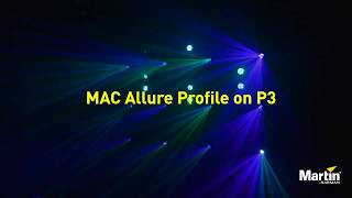 Martin P3 Control | Controlling MAC Allure Profiles with P3