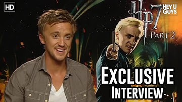 Tom Felton Harry Potter and the Deathly Hallows: Part 2 - Exclusive Interview