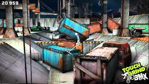 Watch the last jump went insane:) - Touchgrind BMX