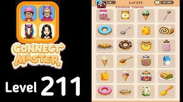 Connect Master Match Puzzle level 211 Guide Walkthrough Solution