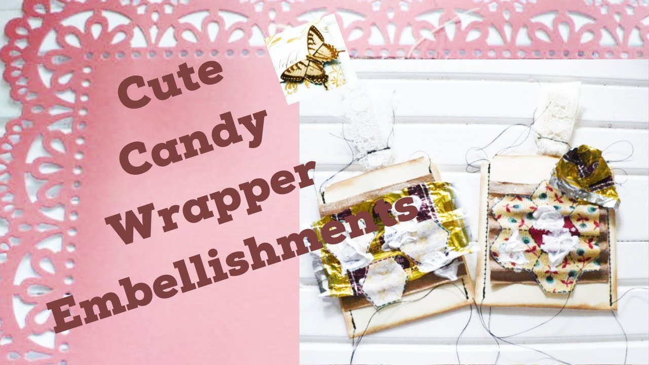 Candy Wrapper Altered Paper Clips Challenge Week 5 - YouTube