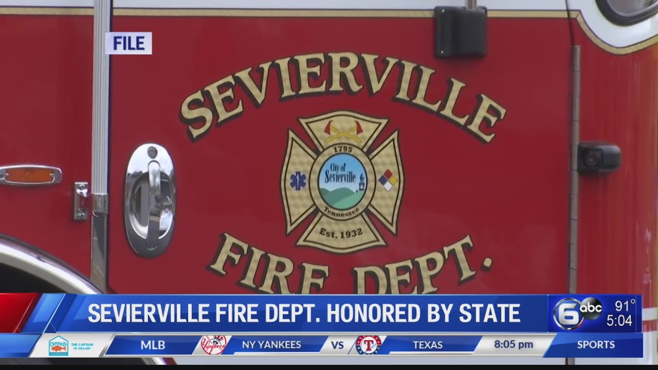Sevierville Fire Department honored by state