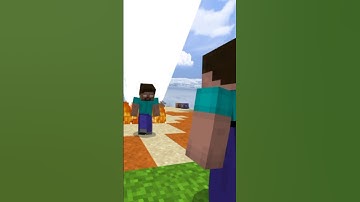 Minecraft: Steve Becomes Herobrine To Save Me - Montero (Lil Nas X) #shorts #minecraft