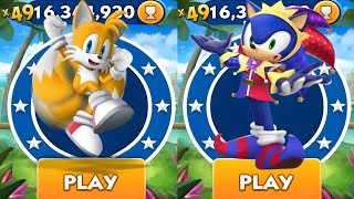 Sonic Dash - Tails Dash VS Jester Sonic _ Movie Sonic vs All Bosses Zazz Eggman