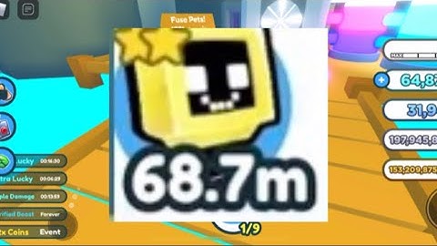 What Happens When You Fuse 3 Golden Happy Computers?Pet Simulator X