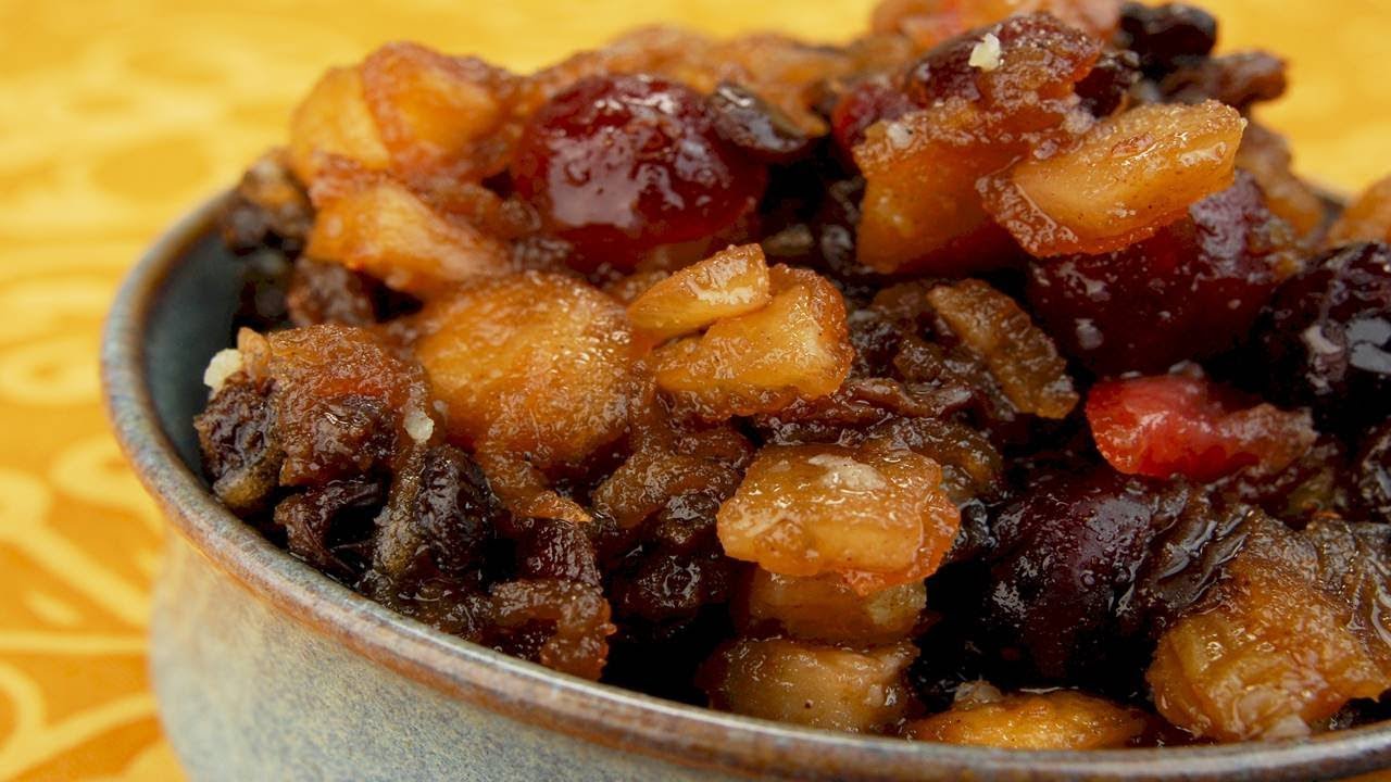 Homemade Mincemeat Recipe Demonstration - Joyofbaking.com - YouTube