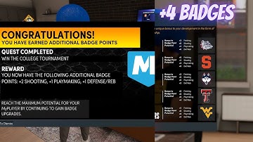 HOW to GET 4 EXTRA BADGES on NBA 2K22 NEXT GEN!