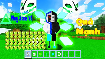 ONE VÀ NOOB YETI THỬ THÁCH TRỞ THÀNH XANS V3 CỰC ĐẸP SKILL BÁ ĐẠO TRONG MINECRAFT