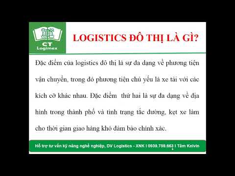Video LOGISTICS KHÉP KÍN, LOGISTICS NGƯỢC (THU HỒI),... - youtube