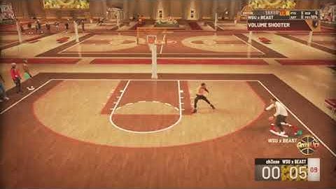 RARE🔥 Deep-range shot creator bullying the 1v1!!! #2k21 #2k20 #selloutbeast #1v1court