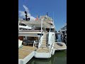 Mangusta Felicità 50m – Beach Club &amp; Main Deck Master Terrace | YachtBuying101.com