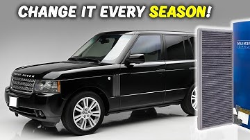 How to replace Cabin Air Filter for Range Rover 2010-2012 #cabinairfilterreplacement #rangerover