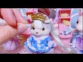シルバニアファミリー  ビューティーヘアサロン sylvanian families doll 可愛い髪型にセットしたよ Calico Critters