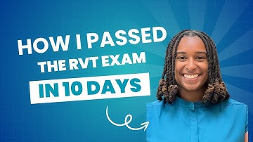 Hoe ik in 10 dagen slaagde voor het RVT-examen | Studietips voor succes met ARDMS #echografie #ul...