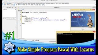 Make Simple Program Pascal With Lazarus