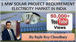 1 MW Solar Project Requirement