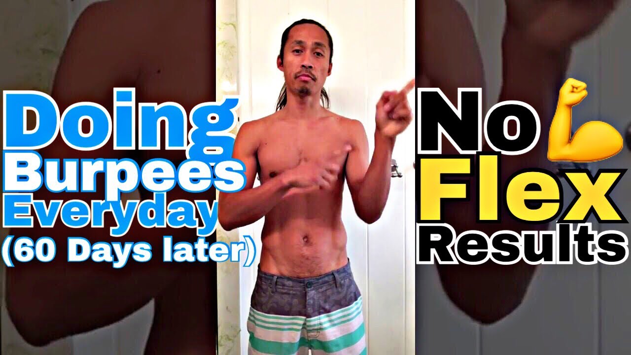 💪NO FLEX Results of BURPEES EVERYDAY! (After 2 Months) YouTube