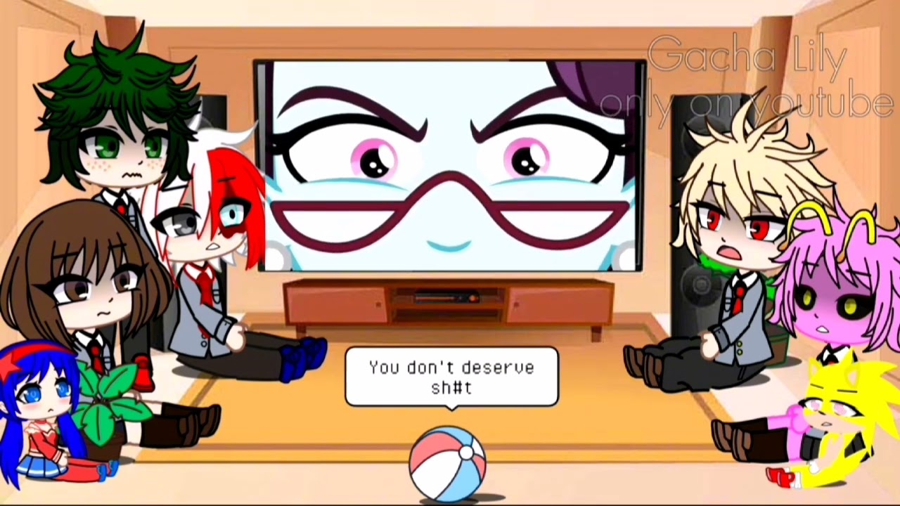 Mha react to unleash the magic song