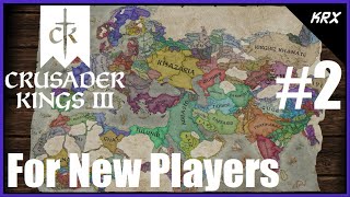 Crusader Kings III Tutorial - For Complete Beginners - Count to King - CK3 Getting Started - Part 2
