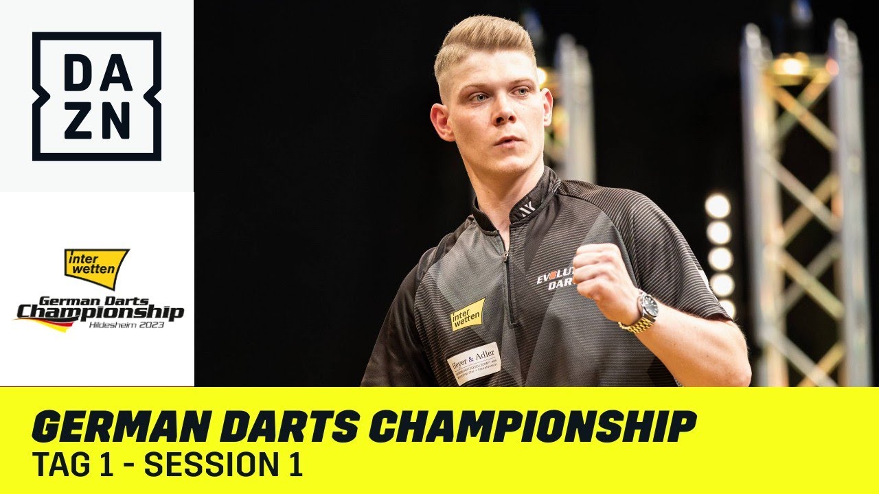 Der Auftakt in Hildesheim mit zwei Deutschen German Darts Championship