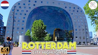 ROTTERDAM │NETHERLANDS.  Explore ROTTERDAM: 40+ Colorful Places to Discover in 4K!