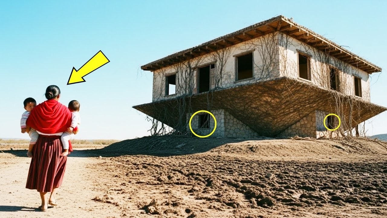 A La Viuda La Desprecian Y La Mandan A Una Casa Con El Techo Invertido… Pero El Origen De Su