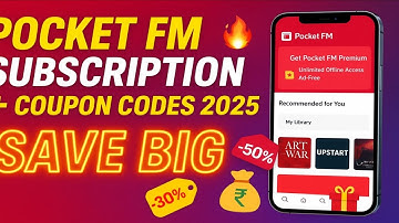 How to Take Pocket FM Subscription | Pocket FM Coupon Codes 2025 💰 Save Big!