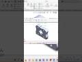 solidworks tutorial, 3d model ex#17 #mechanicalengineering #shorts #solidworks2020 #viral