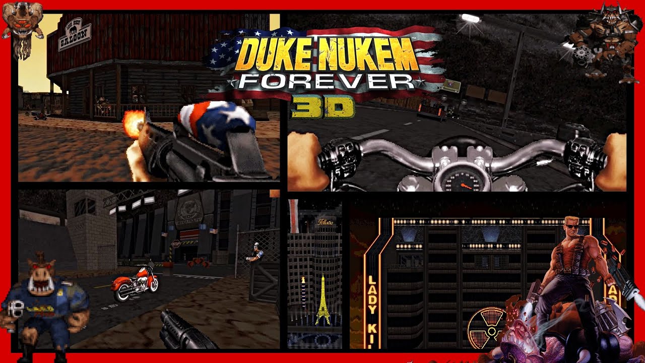 Duke Nukem 3D, DUKE NUKEM FOREVER, DUKE NUKEM, MOD, 2013, 2020, G...